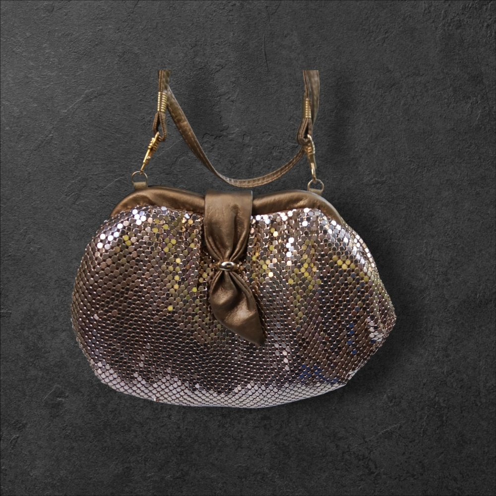 Elegant Gold, Sequin Crossbody Bag